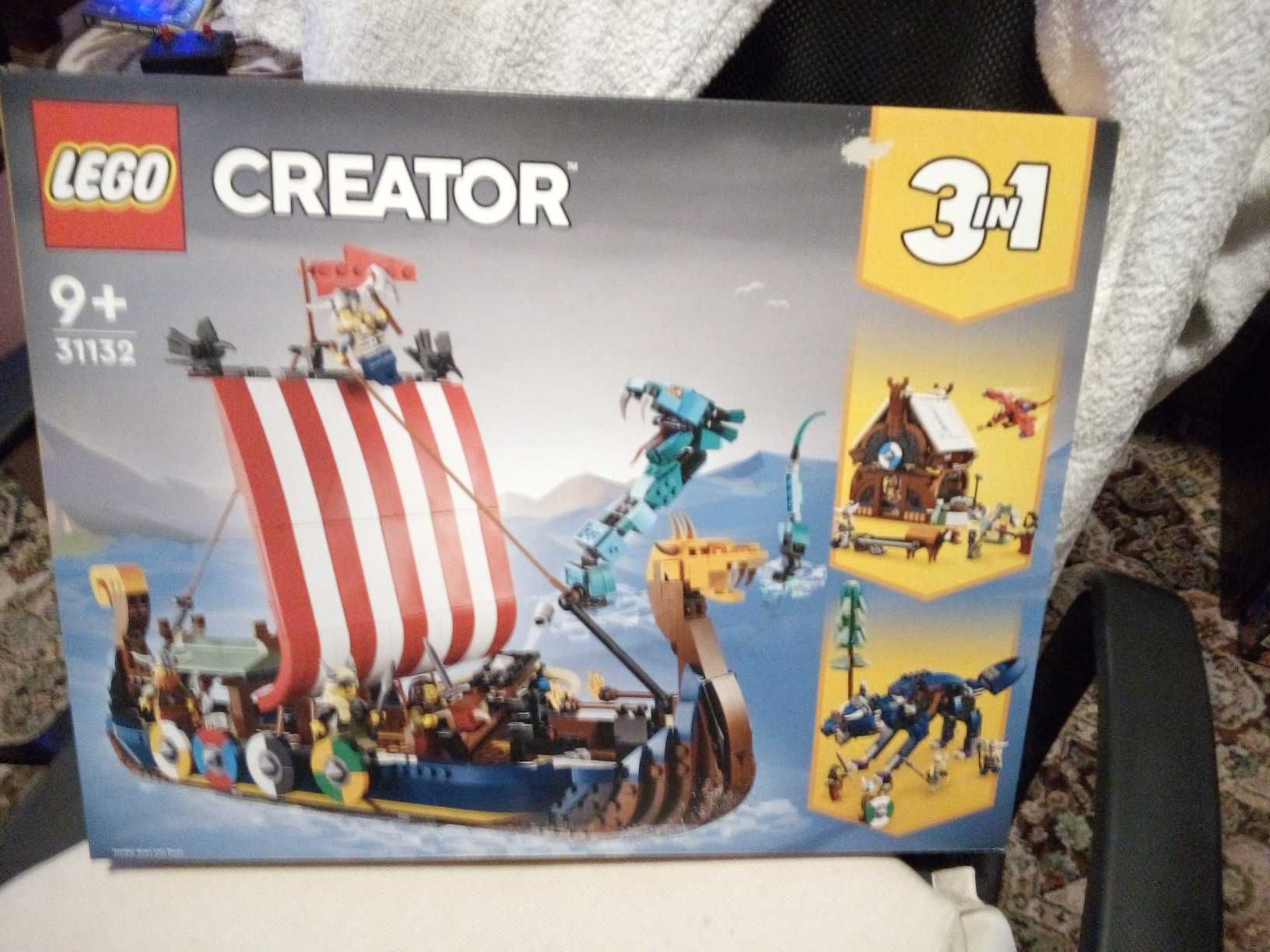LEGO 31132 Łódz wikingów NOWE zamiana na Statek Piracki 31109