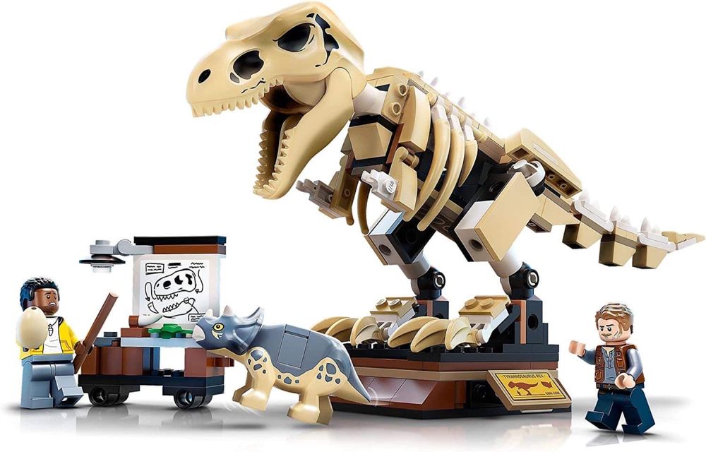LEGO Jurassic World 76940 - Wystawa skamieniałości tyranozaura