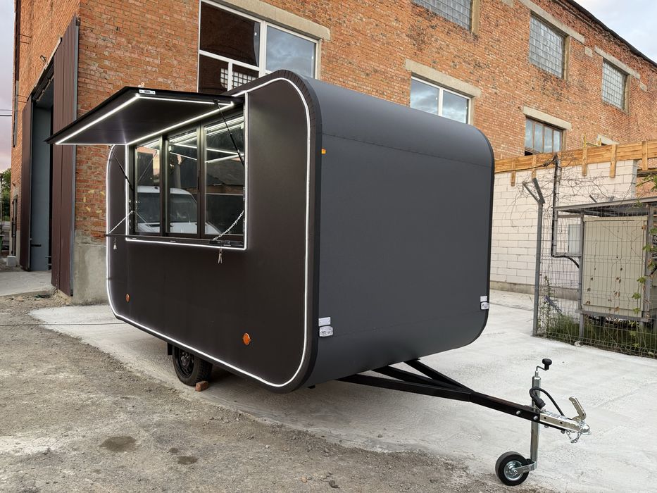 Торговий кіоск-причіп, фастфуд, кавярня, каліфорнія, шаурмічна, бургер