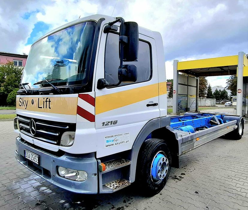 Atego 1218 rama pod zabudowę