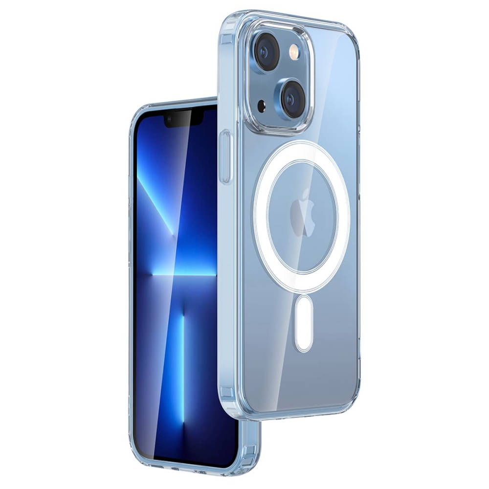 Etui do iPhone 15 Plus MagSafe Hybrydowe przezroczyste