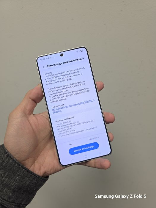 Samsung Galaxy S25 Edge 12+256 GB, jak Nowe,od Samsung Store,Gwarancji