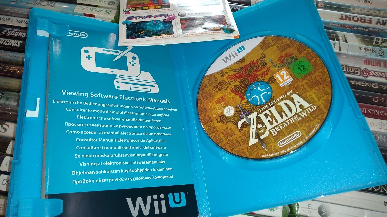 The Legend Of Zelda Breath Of The Wild ANGIELSKA Nintendo Wii U