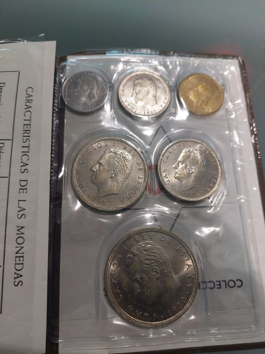 Colecção  completa de moedas comemorativas do Mundial de España 1982