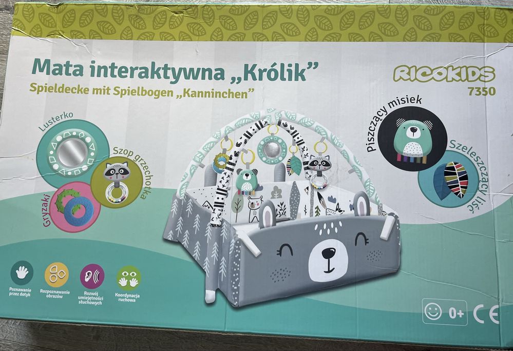 Duża mata interaktywna Ricokids 3w1