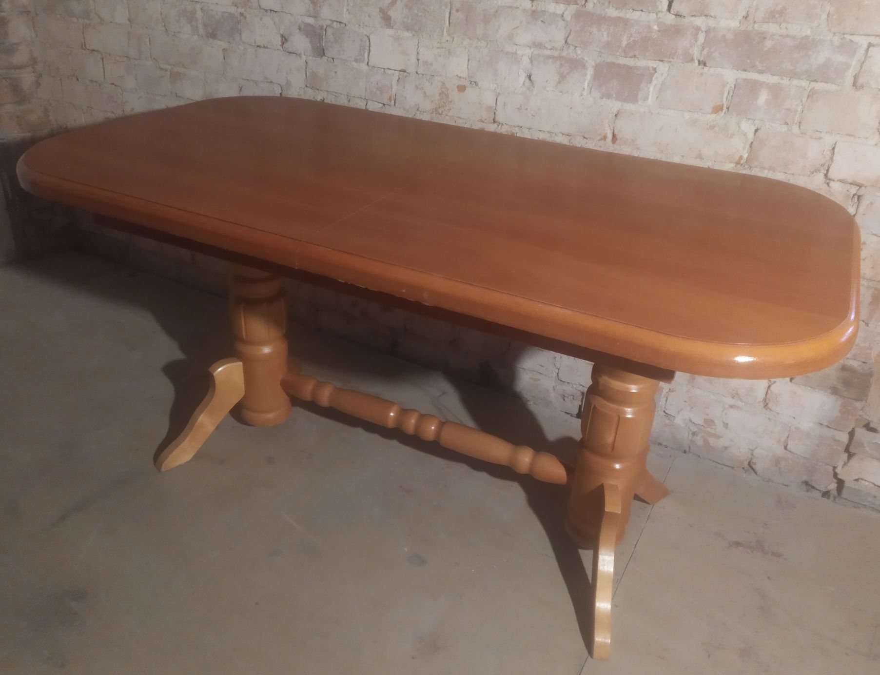 Stół drewniany Rozkładany Ława do salonu jadalni