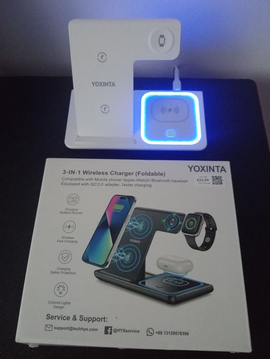 Ładowanie indukcyjne 3w1