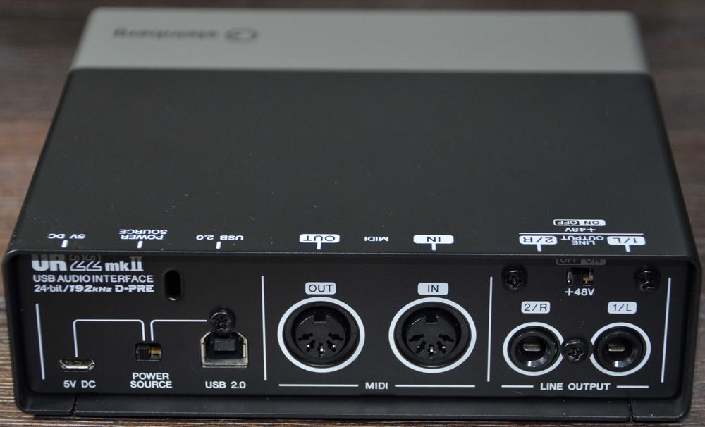Звуковая карта Аудиоинтерфейс Steinberg UR22 MKII