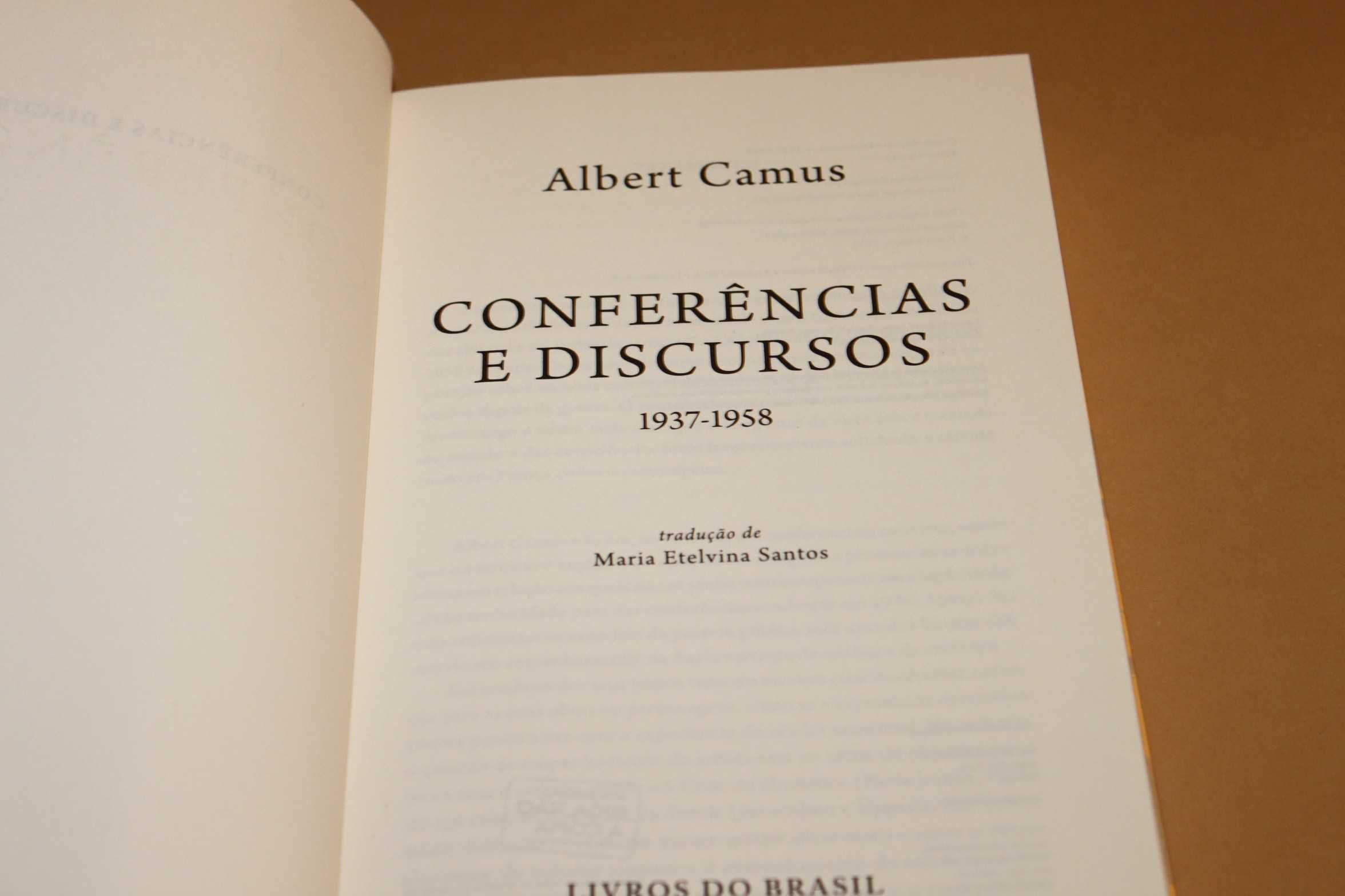 Conferências e Discursos// Albert Camus