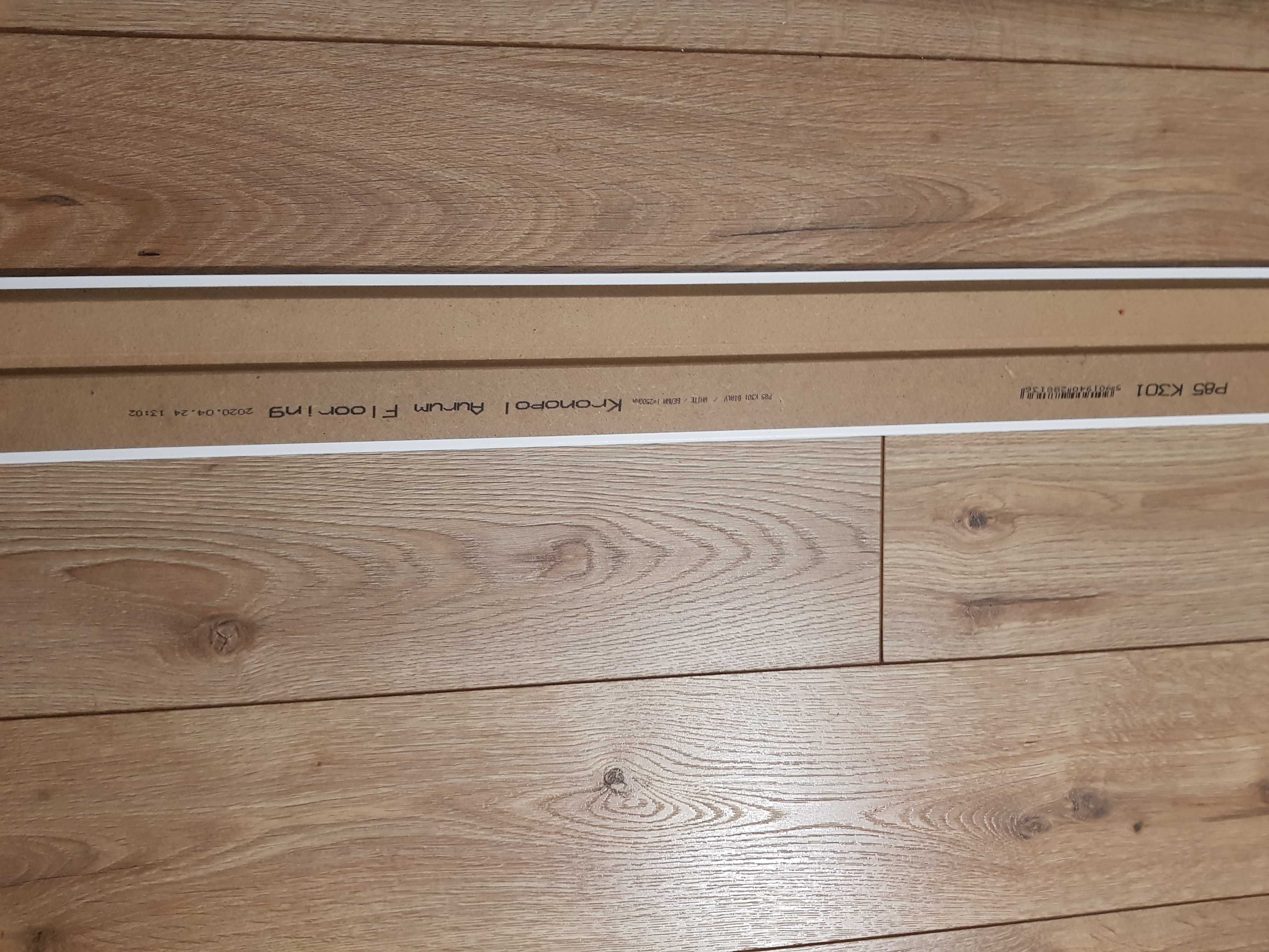 Listwa przypodłogowa MDF Kronopol P85 biała