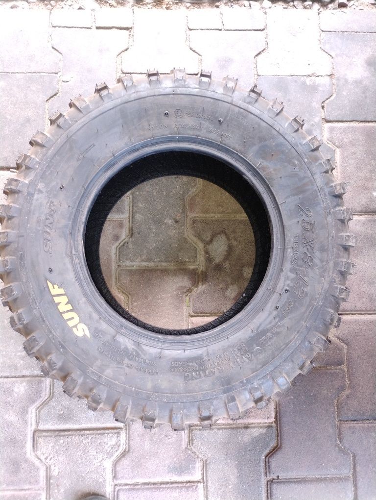 Opony sunf do quada 25x8x12 nowe