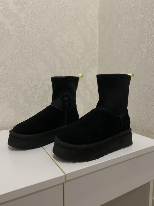 UGG w classic dipper black 36 dipper boot mini уггі угг