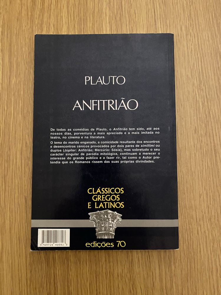 Livro Anfitrião de Plauto