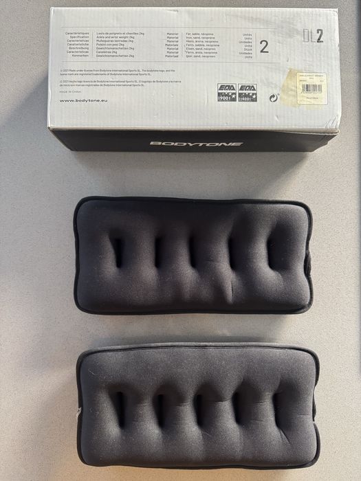 Tornozeleiras Ponderas (par) - 2Kg