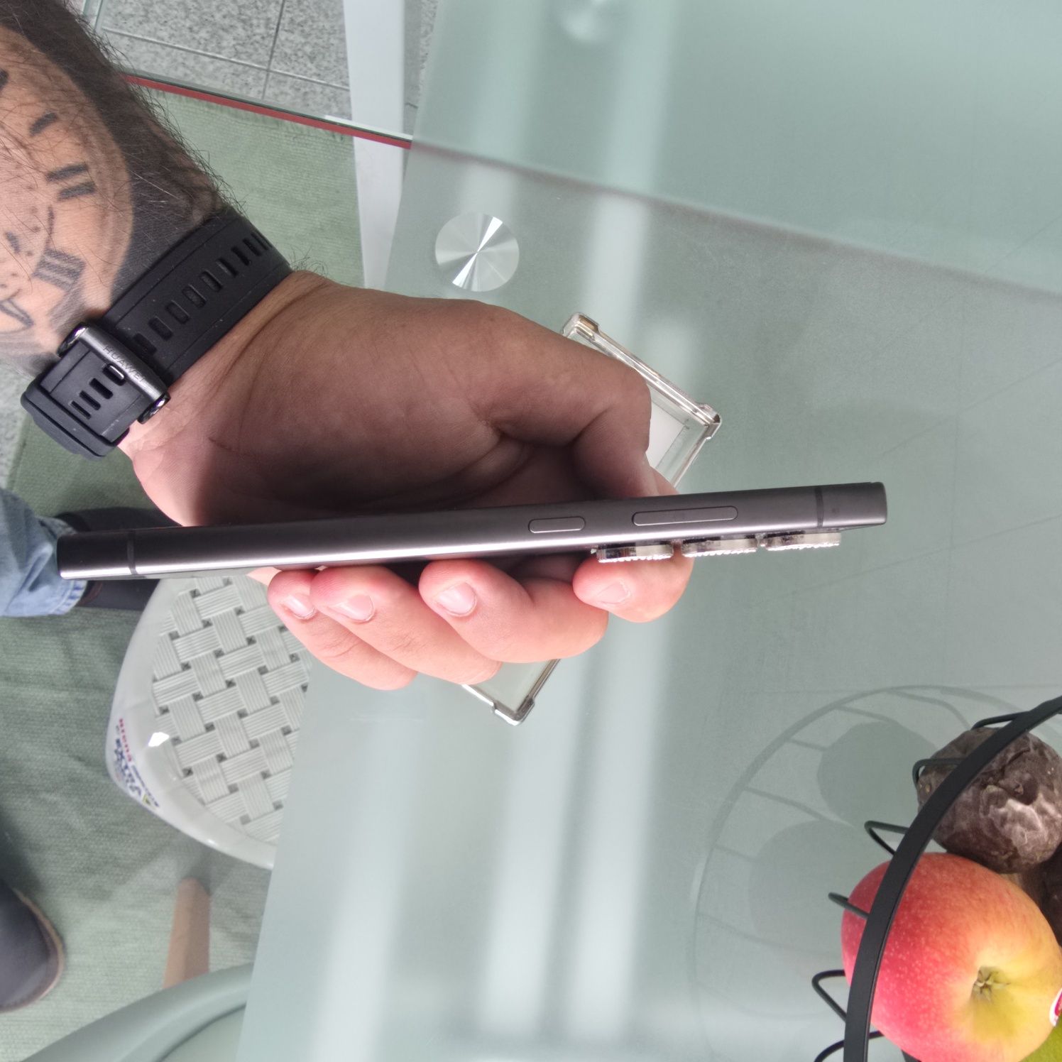 Samsung s24 ultra 256gb como novo com garantia e caixa