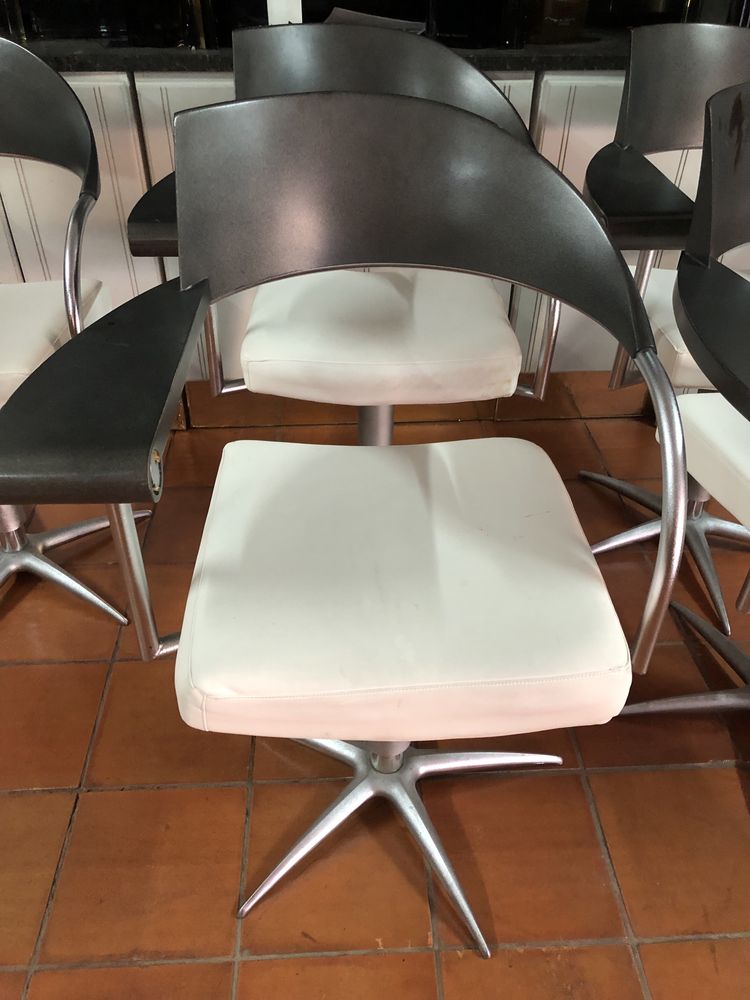 Cadeiras cabeleireiro €100 cada