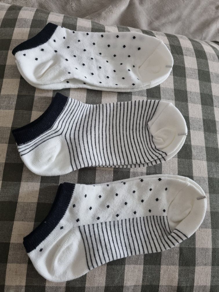 Reserved skarpety stópki nowe 3 pary 37