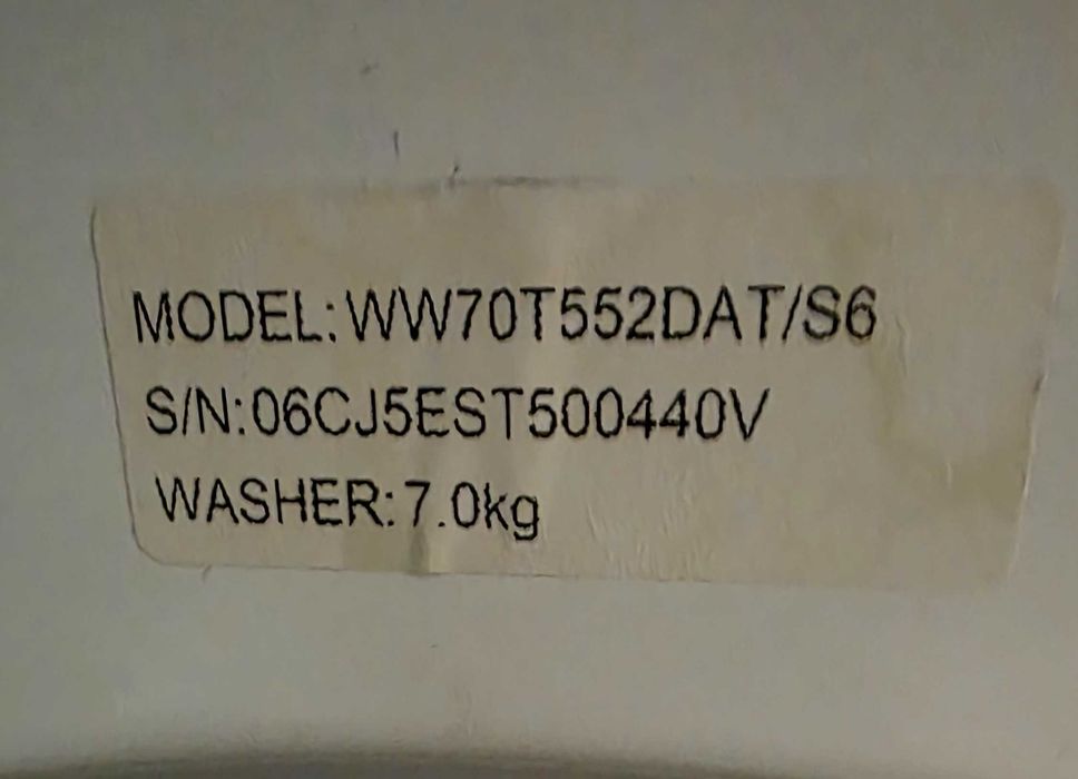 Pralka SAMSUNG AddWash AI Control 7kg 1200