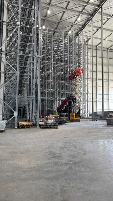 Regały paletowe , wjezdne , przepływowe