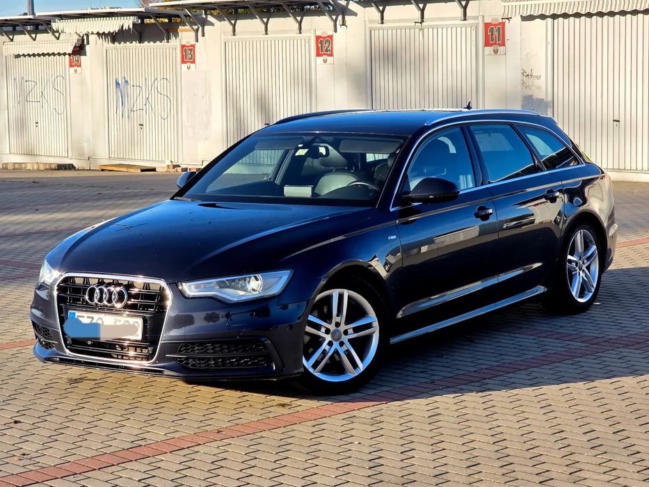 Audi A4 A6 C7 2.0T Fabryczny S-Line BOSE Komforty Masaże 2014 ZAMIANA