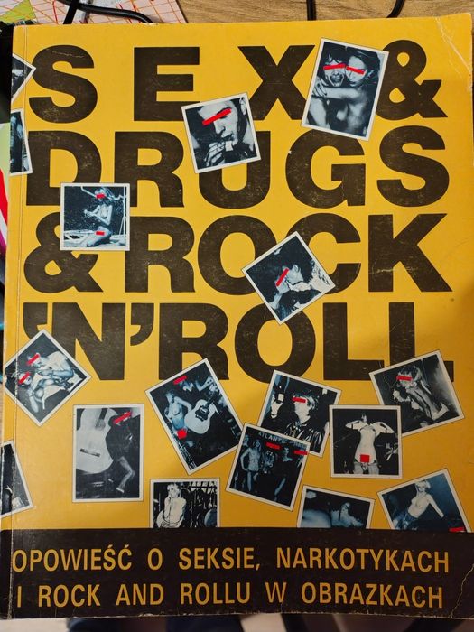 książka album "sex drugs & rock'n'roll"