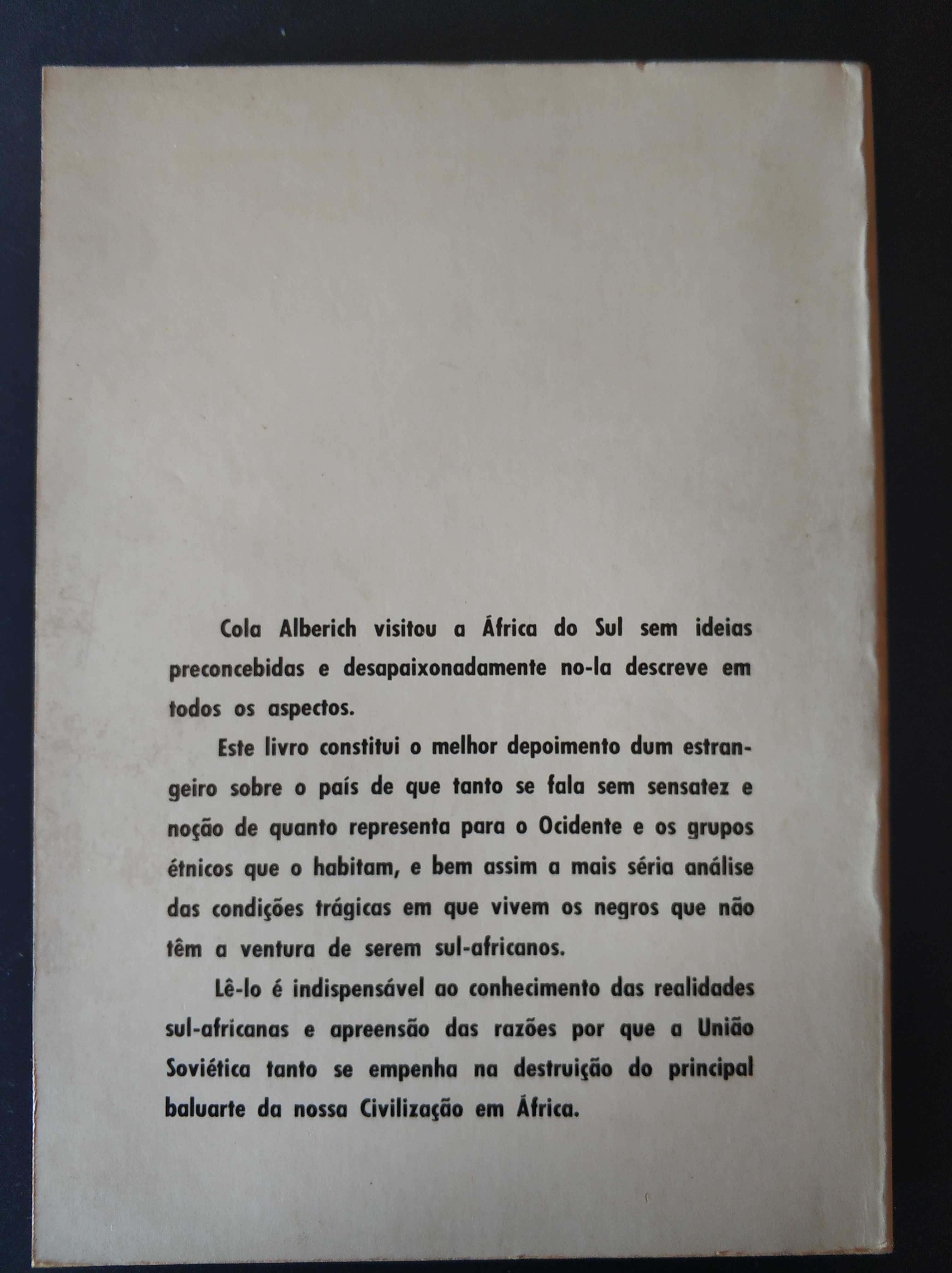 Livro "África do Sul - Impressões de Viagem" de Julio Cola Alberich