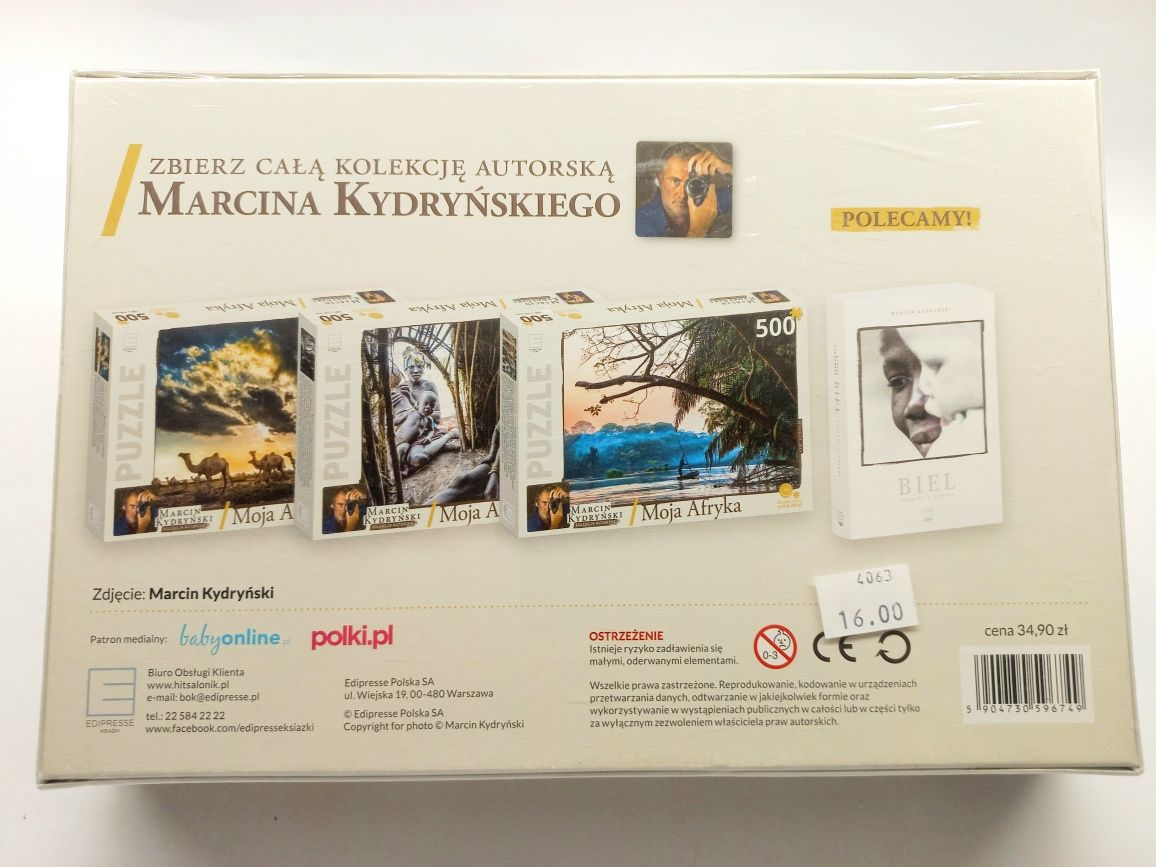 Puzzle 500 Moja Afryka. Somalia. Kolekcja Kydryńskiego. Układanka