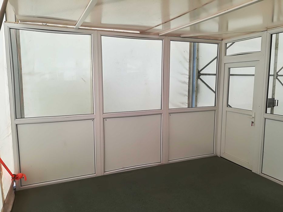 szklarnia ogród zimowy stróżówka portiernia pawilon ekspozytor