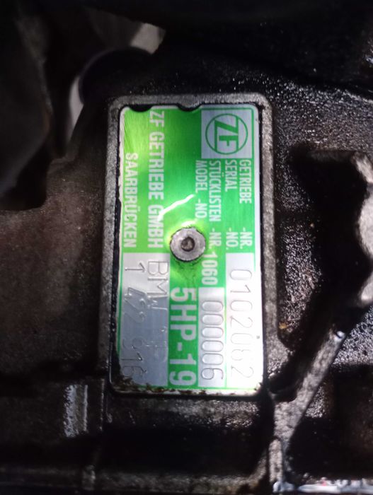 Skrzynia Biegów Automatyczna 5Hp-19 BMW E38 E39 E46