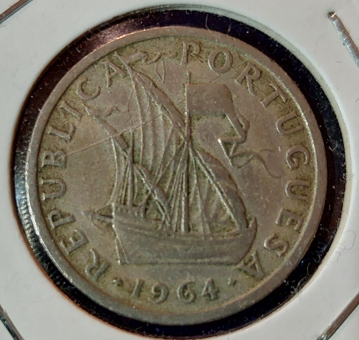 Moeda 5 escudos de 1964