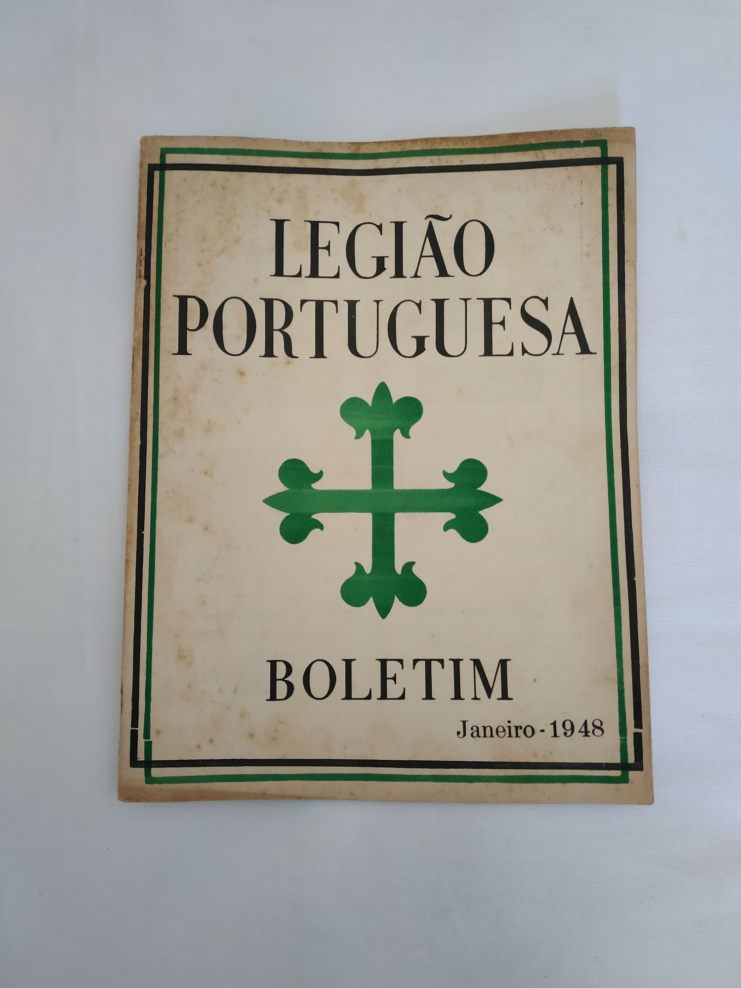 Legião Portuguesa Boletim de Janeiro de 1948