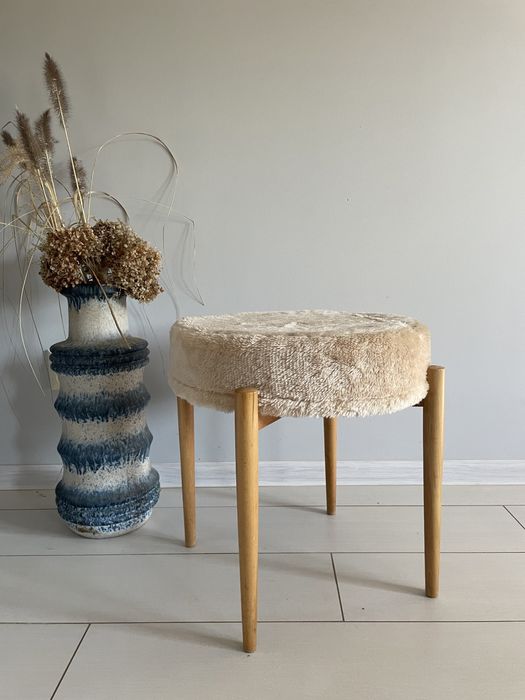 Stołek,podnóżek Skandynawia lata ’70