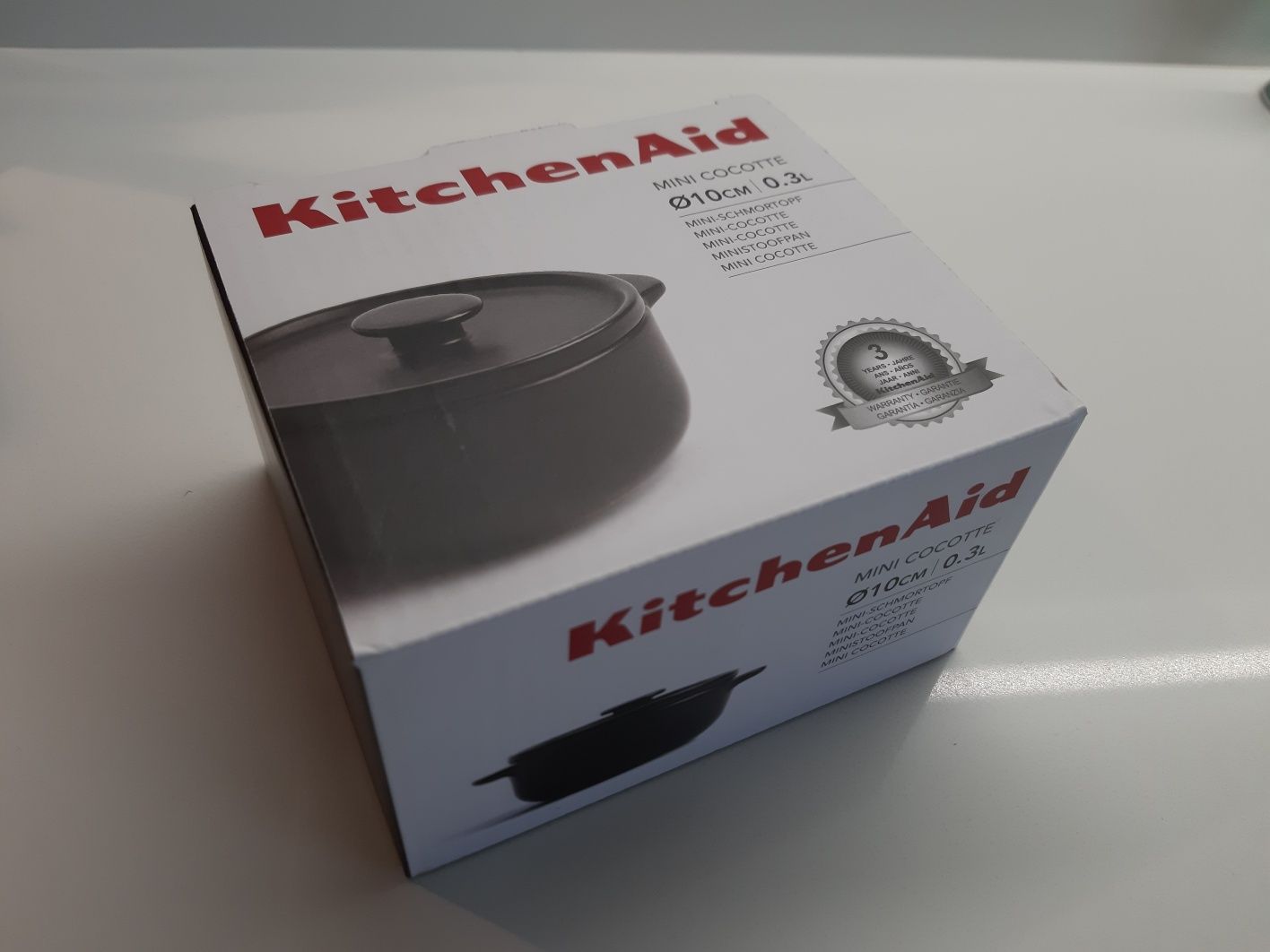 Mini cocotte KitchenAid 10 cm 0.3 Lt Novo