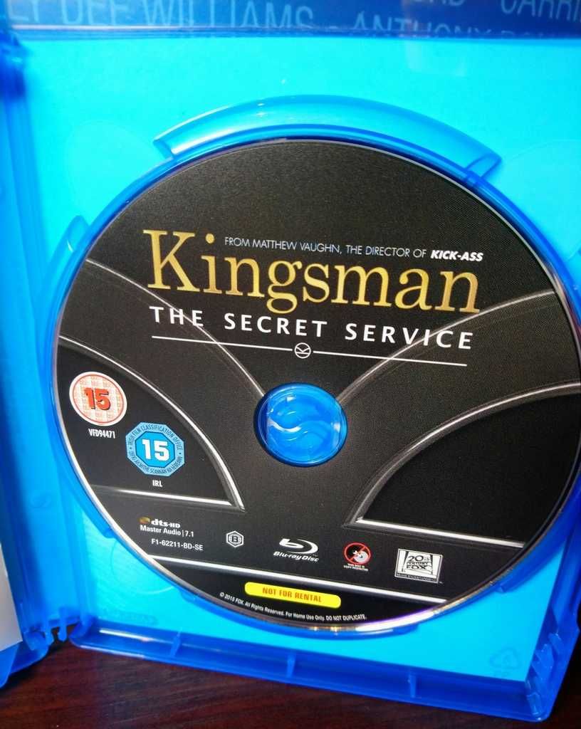 Blu-ray film: "Kingsman: Tajne służby" / "Kingsman The Secret Service"