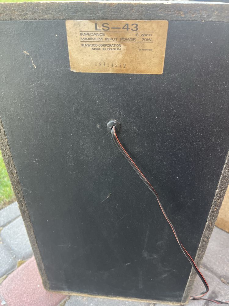 Glosniki kenwood 70w