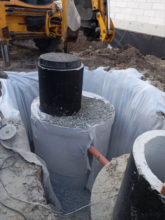 Надійний Септик під ключ•Єврокольця•Гідробетон•Дренаж•Київ і обл