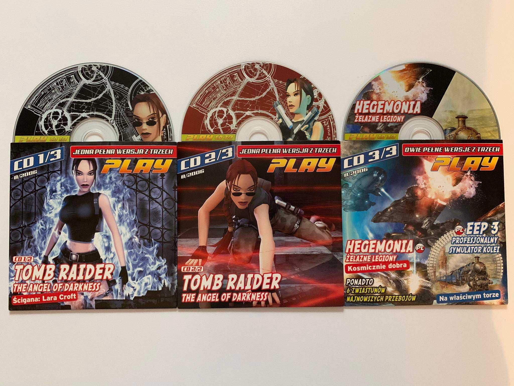 Gry PC Tomb Raider Angel, Hegemonia, EEP 3 - PLAY 8/2006 - OKAZJA!