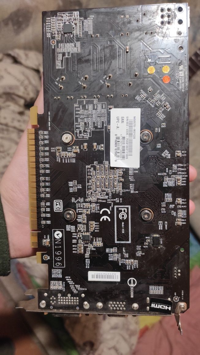 Видеокарта msi N450 gts