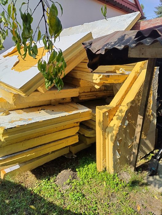 Płyty PIR 12cm 2,4x1,2m z rozbiórki