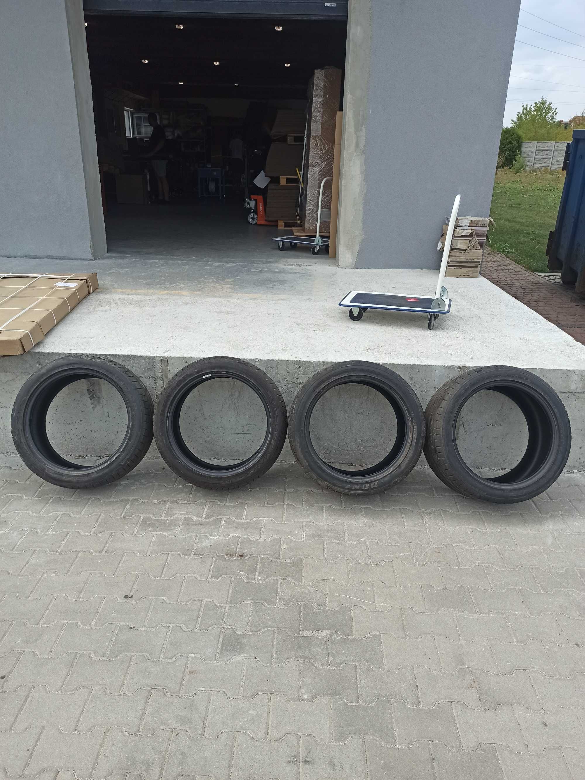 Opony letnie 245/45/19 i 275/45/19 Dunlop maxx rt 5,5-6 mm 2016/2017