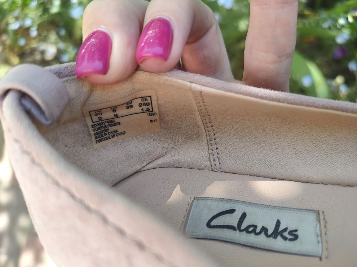 Балетки Clarks 25см