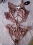 Боди кружевное новое лиф и плавки Bisous Body Private Collection Hunke