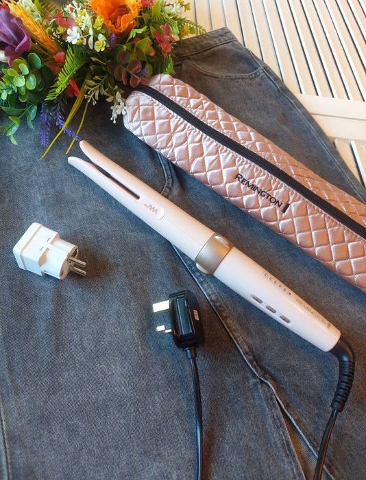 Автоматична плойка стайлер для волосся локанів remington curl Revoluti