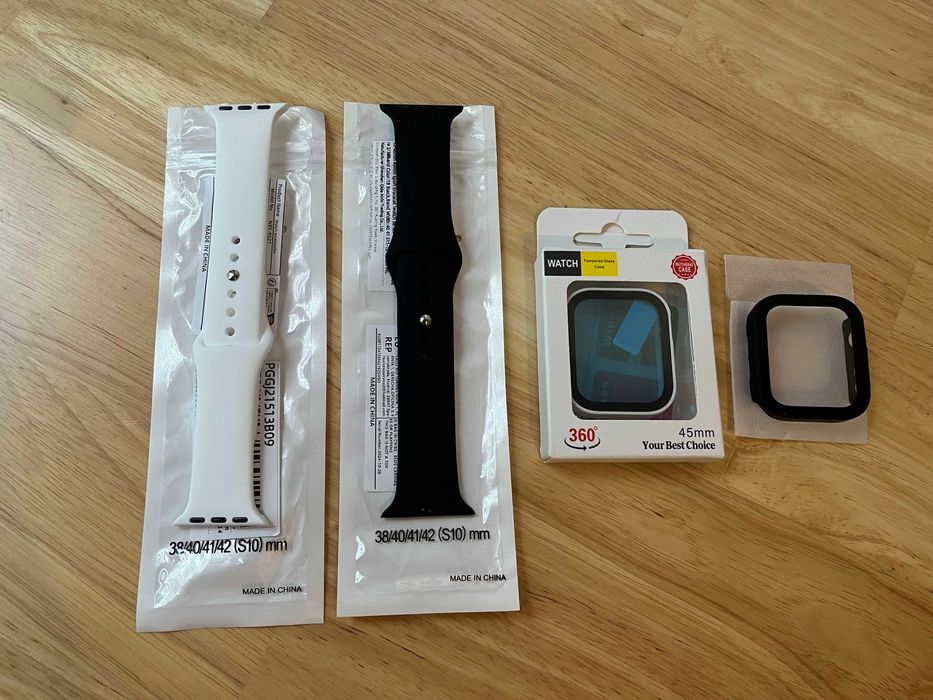 Paski + etui/osłony do smartwach Apple Watch SE 2 44mm
