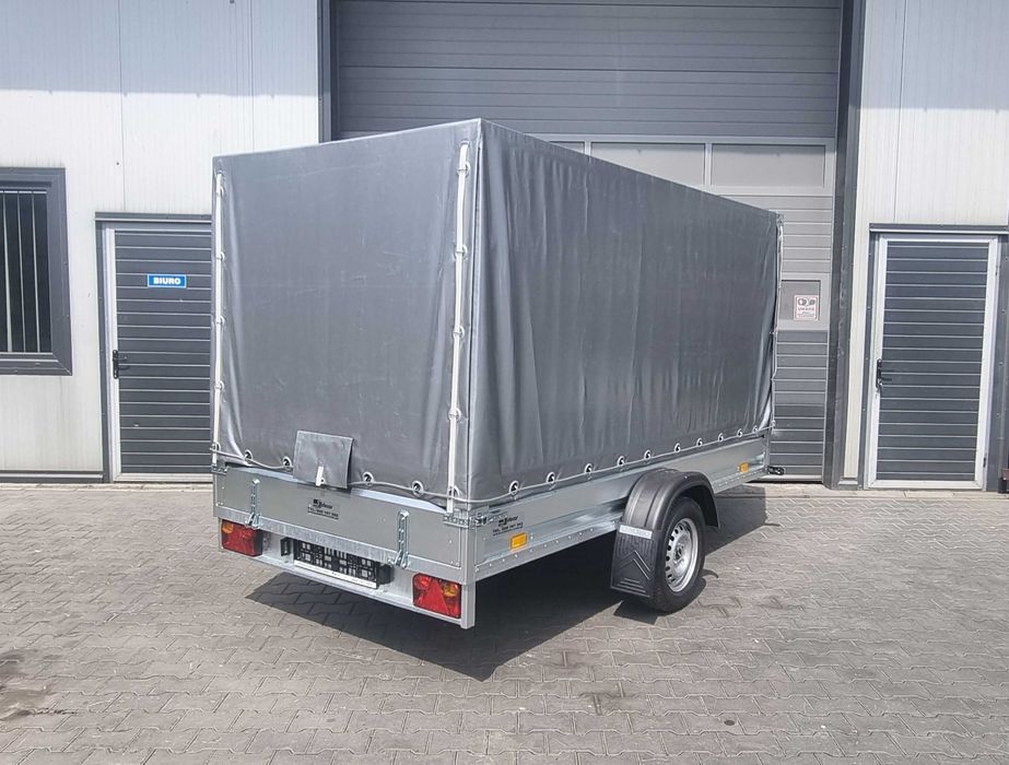 Przyczepka samochodowa SIDECAR 300x156 750 kg Producent - TRANSPORT