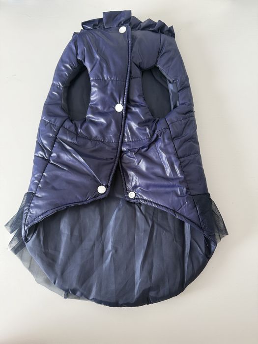 Quispo de Cão Azul Marinho