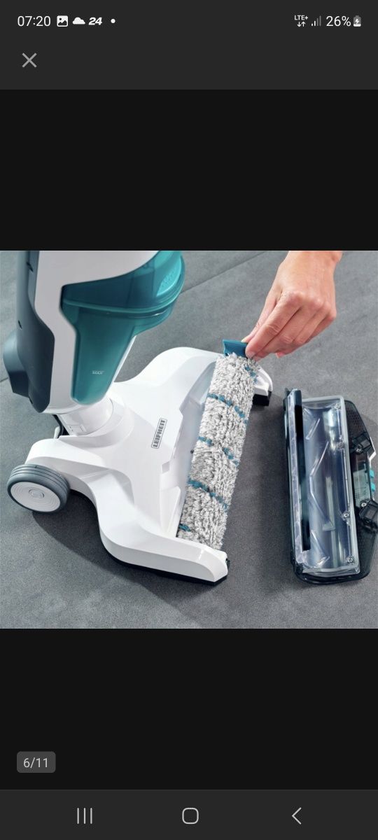 Odkurzacz pionowy Leifheit Regulus Aqua PowerVac - POWYSTAWOWY 100% sp