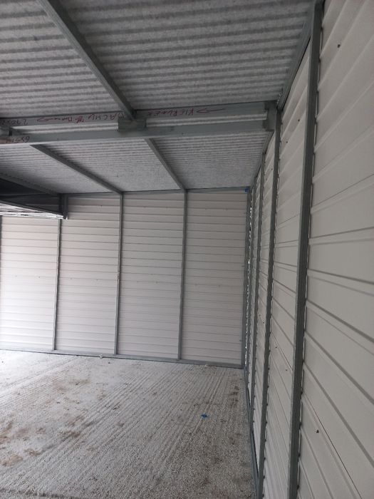 Garaż 12x5 czterostanowiskowy niezależne wejście dowolny wymiar pomiar