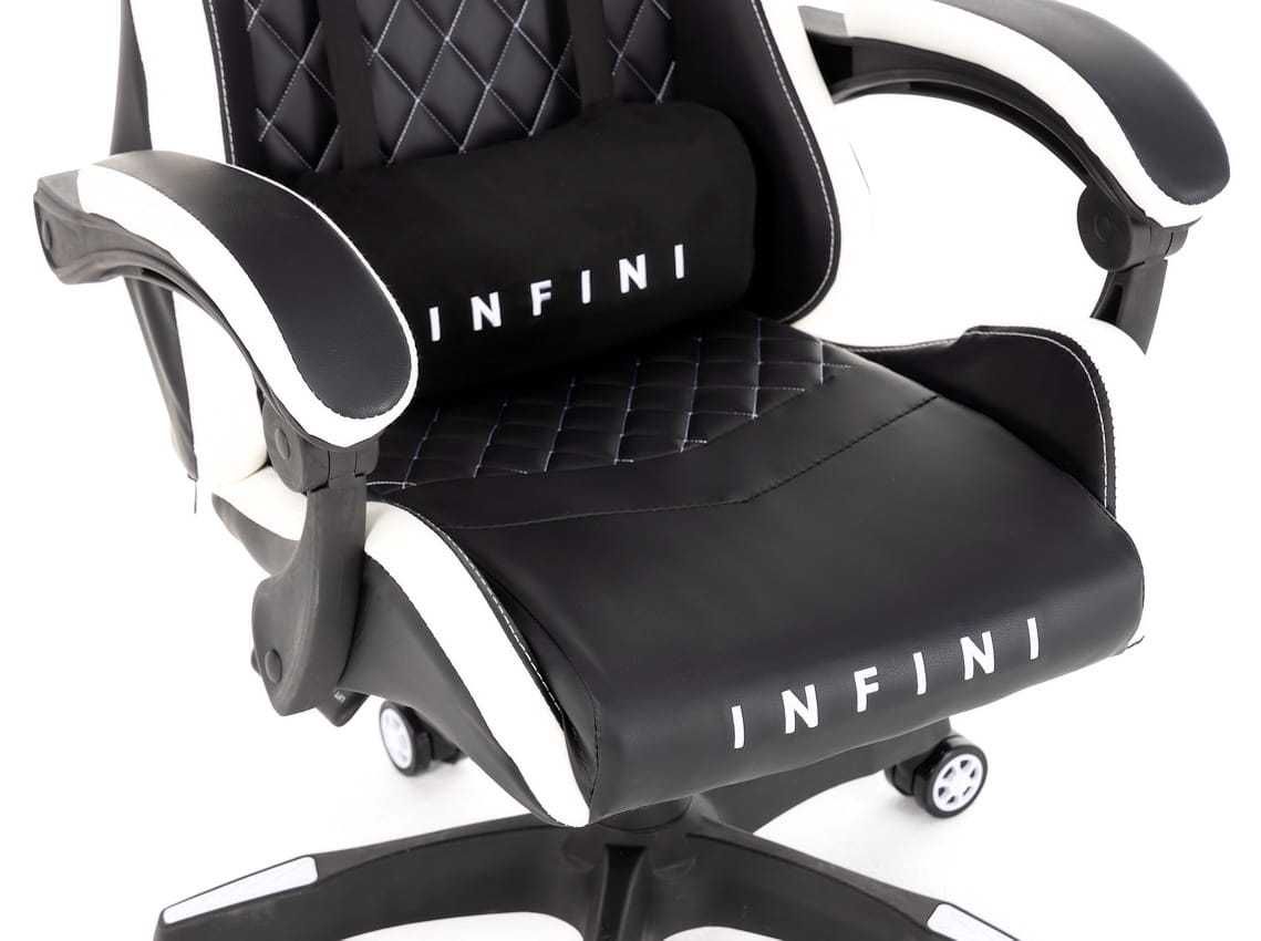 Fotel dla gracza do biurka Infini Five White