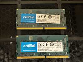 16Gb Ram (2x8) DDR4 2400 CL17 SO-DIMM Crucial